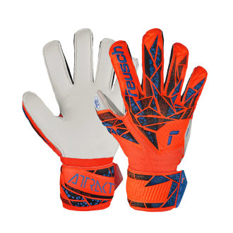 Reusch Attrakt Solid Finger Support Junior 5472510 2210 blue orange 1